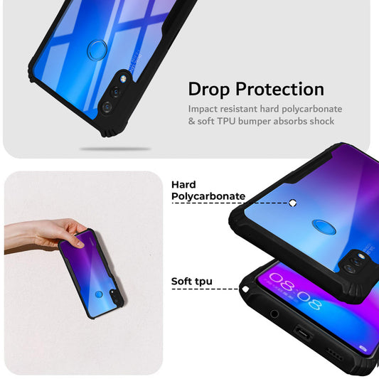 Premium Acrylic Transparent Back Cover for Huawei Nova 3i