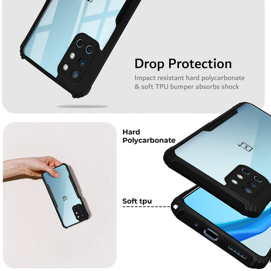 Premium Acrylic Transparent Back Cover for OnePlus 9R