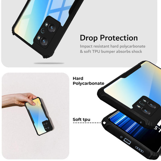 Premium Acrylic Transparent Back Cover for Realme GT Neo 3T 5G