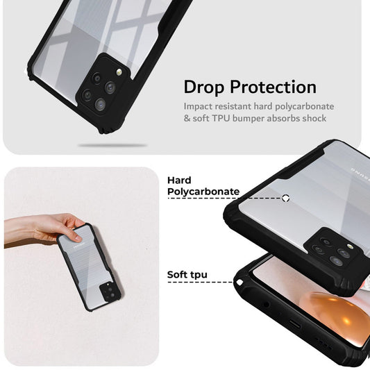 Premium Acrylic Transparent Back Cover for Samsung A42 5G