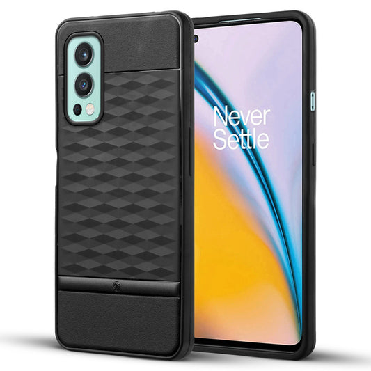 Unique Texture Design With Camera Bumper Protection Silicon Back Cover For OnePlus Nord 2 5G