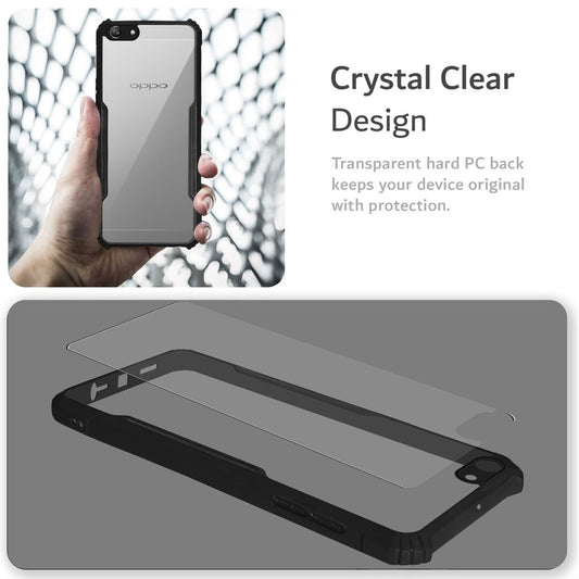Premium Acrylic Transparent Back Cover for Oppo F1S