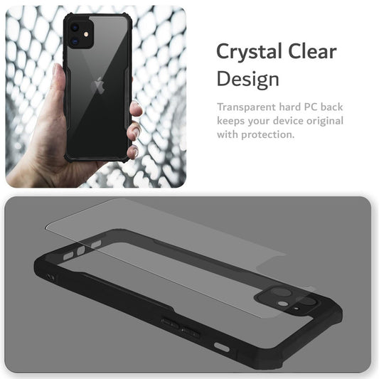 Premium Acrylic Transparent Back Cover for Apple iPhone 12