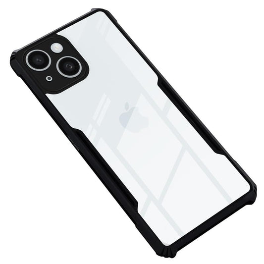 Premium Acrylic Transparent Back Cover for iPhone 15