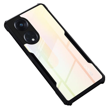Premium Acrylic Transparent Back Cover for Oppo Reno 8T 5G