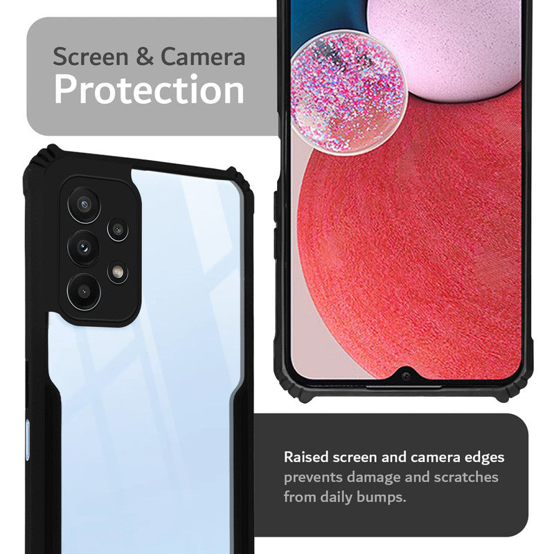 Premium Acrylic Transparent Back Cover for Samsung A13 4G