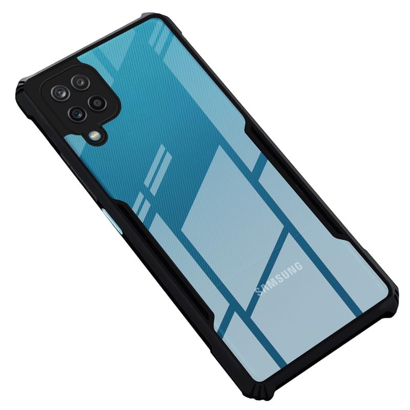 Premium Acrylic Transparent Back Cover for Samsung A12