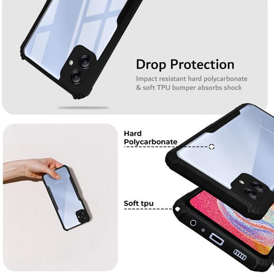 Premium Acrylic Transparent Back Cover for Samsung M04 | Samsung A04e