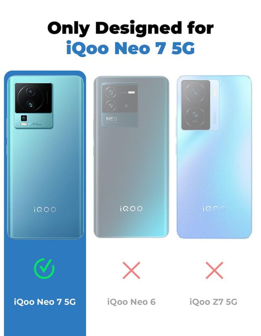 Premium Acrylic Transparent Back Cover for iQOO Neo 7 5G