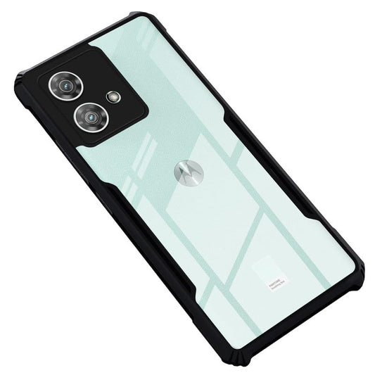 Premium Acrylic Transparent Back Cover for Motorola Moto Edge 40 Neo 5G