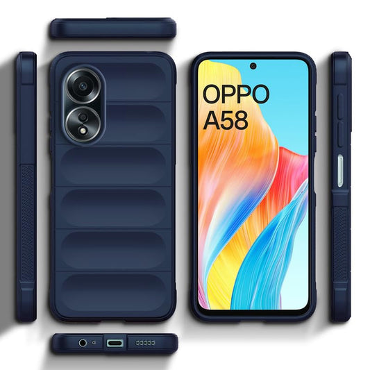 Liquid Silicone Comfort Grip Case for Oppo A58 4G