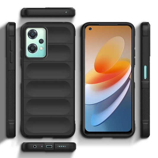 Liquid Silicone Case for OnePlus Nord CE 2 Lite 5G | Comfort Grip Soft Touch Matte TPU | - Black