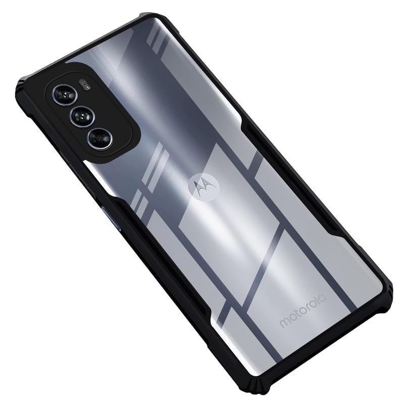 Premium Acrylic Transparent Back Cover for Motorola Moto G62