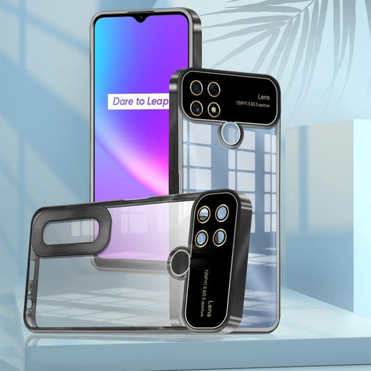 Clear Logo Cut Case with Raised Camera Guard for Realme C12