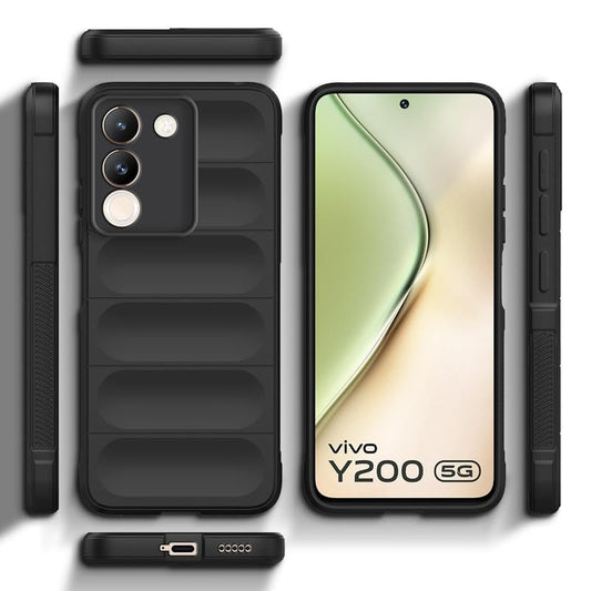 Liquid Silicone Comfort Grip Soft Touch Matte TPU Case for Vivo Y200 5G