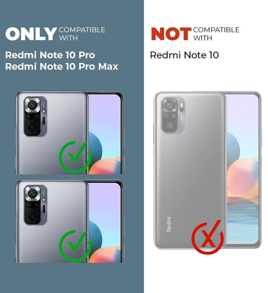 Premium Acrylic Transparent Back Cover for Redmi Note 10 Pro | Redmi Note 10 Pro Max