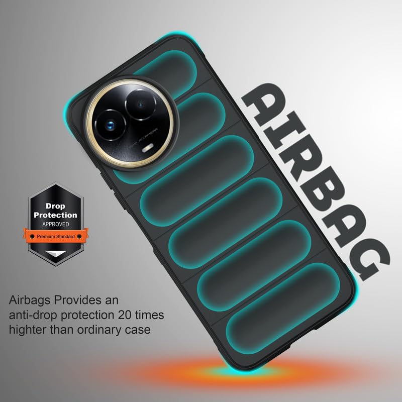 Soft Silicone Comfort Grip Back Cover Case For Realme 11X 5G