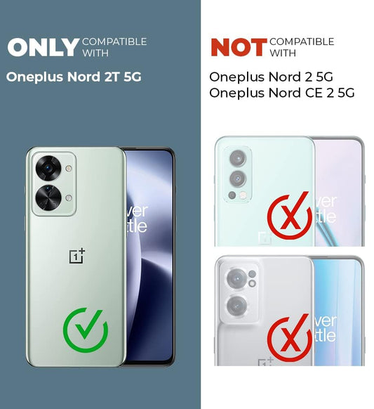 Premium Acrylic Transparent Back Cover for OnePlus Nord 2T 5G