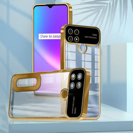 Clear Logo Cut Case with Raised Camera Guard for Realme C12