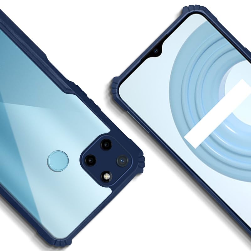Premium Acrylic Transparent Back Cover for Realme C25Y | Realme C21Y