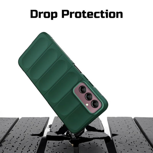 Liquid Silicone Case for Samsung A14 5G | Comfort Grip Soft Touch Matte TPU | - Black