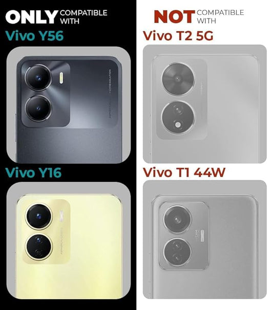 Premium Acrylic Transparent Back Cover for Vivo Y56 5G
