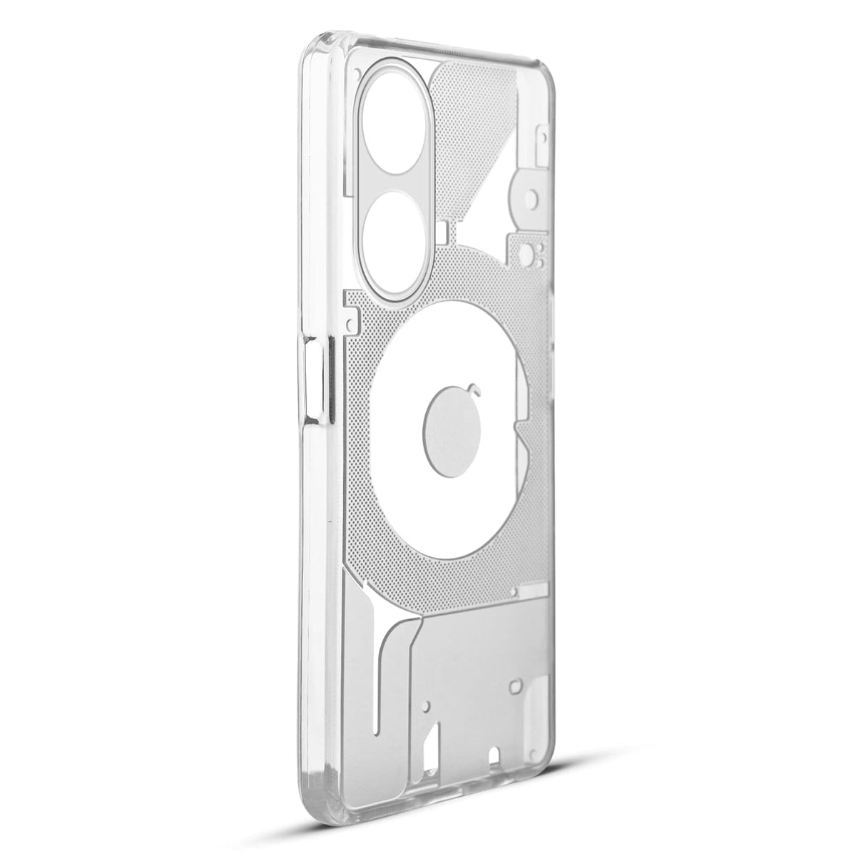 Designed Transparent Back Case for Oppo F23 5G Frosted Cover Matte Silicone TPU