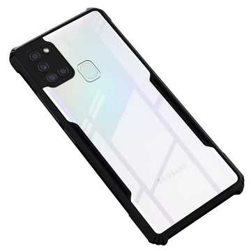 Premium Acrylic Transparent Back Cover for Samsung A21s