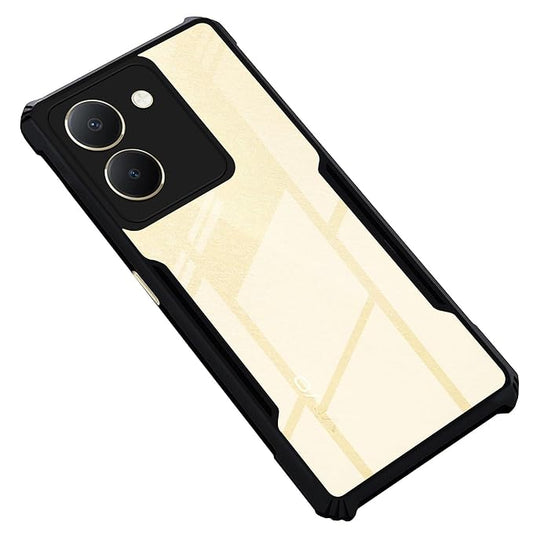 Premium Acrylic Transparent Back Cover for  Vivo Y36 4G