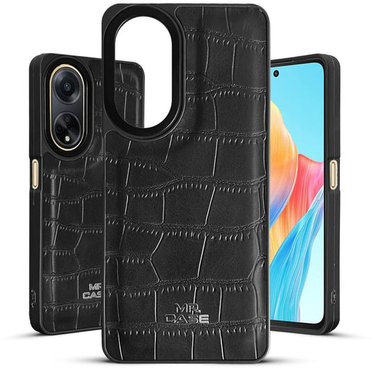 New Leather Design Texture Back Case Cover for Oppo F23 5G