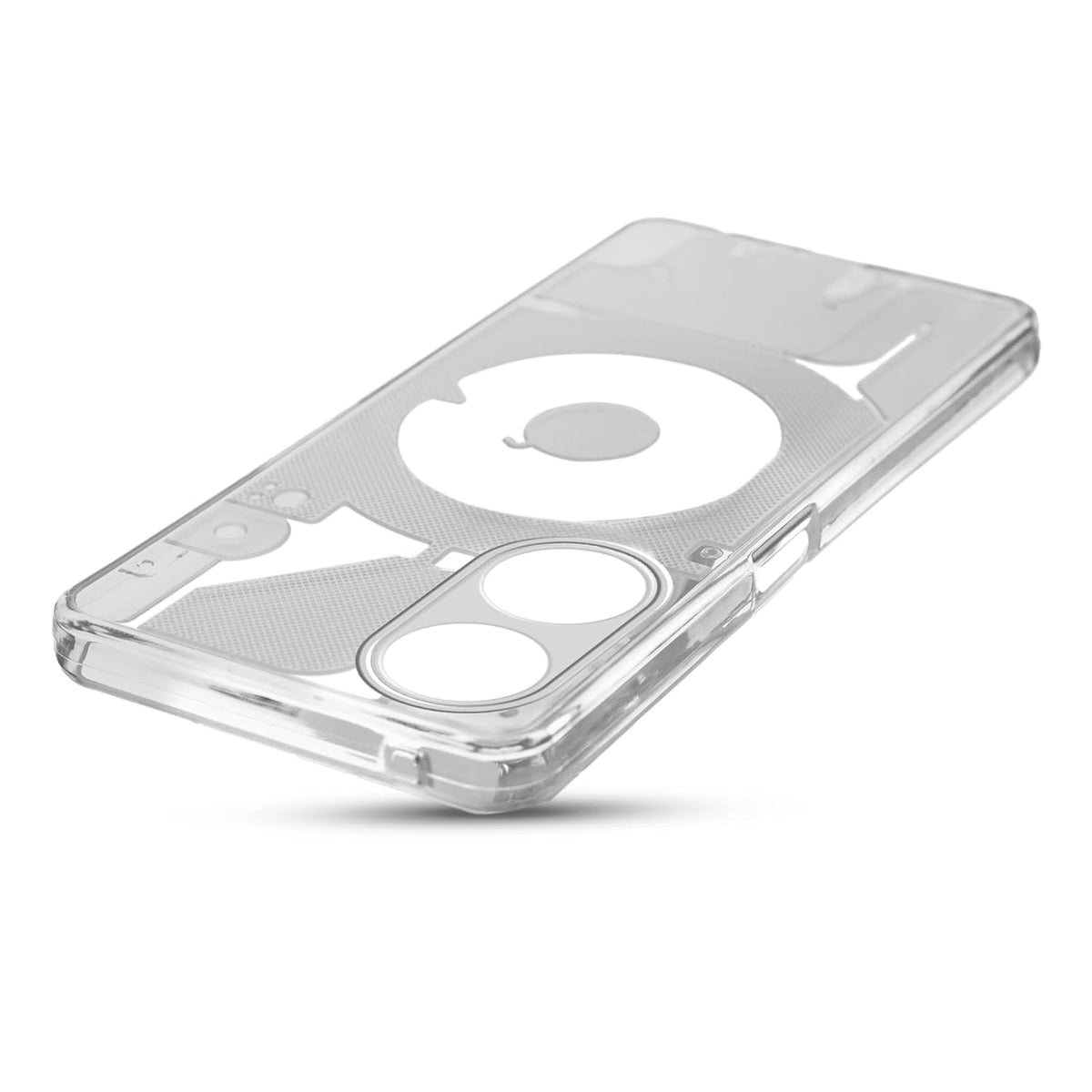 Designed Transparent Back Case for Oppo F23 5G Frosted Cover Matte Silicone TPU
