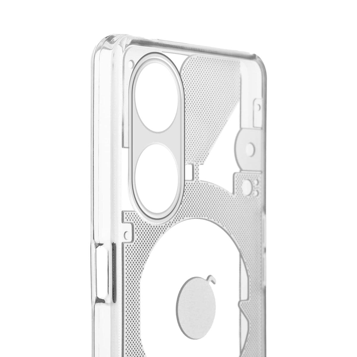 Designed Transparent Back Case for Oppo F23 5G Frosted Cover Matte Silicone TPU