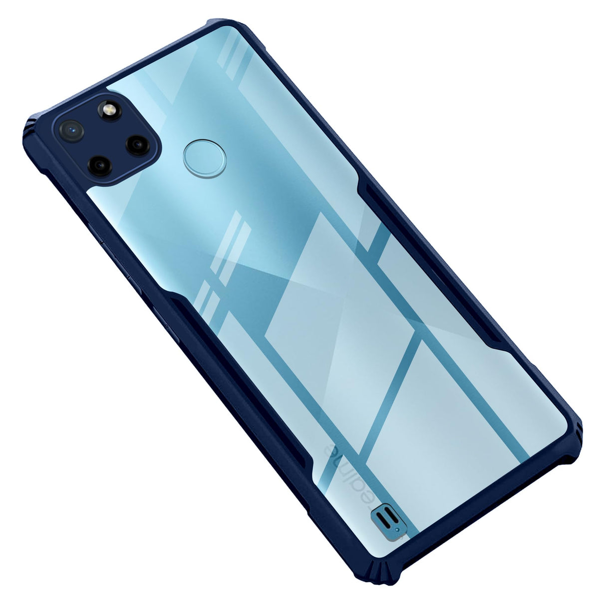 Premium Acrylic Transparent Back Cover for Realme C25Y | Realme C21Y