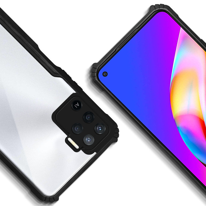 Premium Acrylic Transparent Back Cover for Oppo F19 Pro 4G