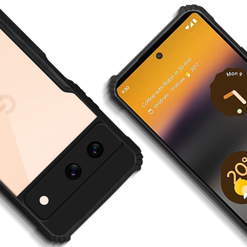 Premium Acrylic Transparent Back Cover for Google Pixel 8A