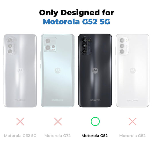 Premium Acrylic Transparent Back Cover for Motorola Moto G52 | Motorola Moto G82 5G