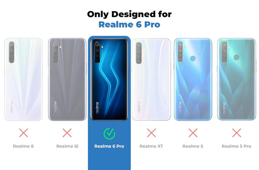 Premium Acrylic Transparent Back Cover for Realme 6 Pro