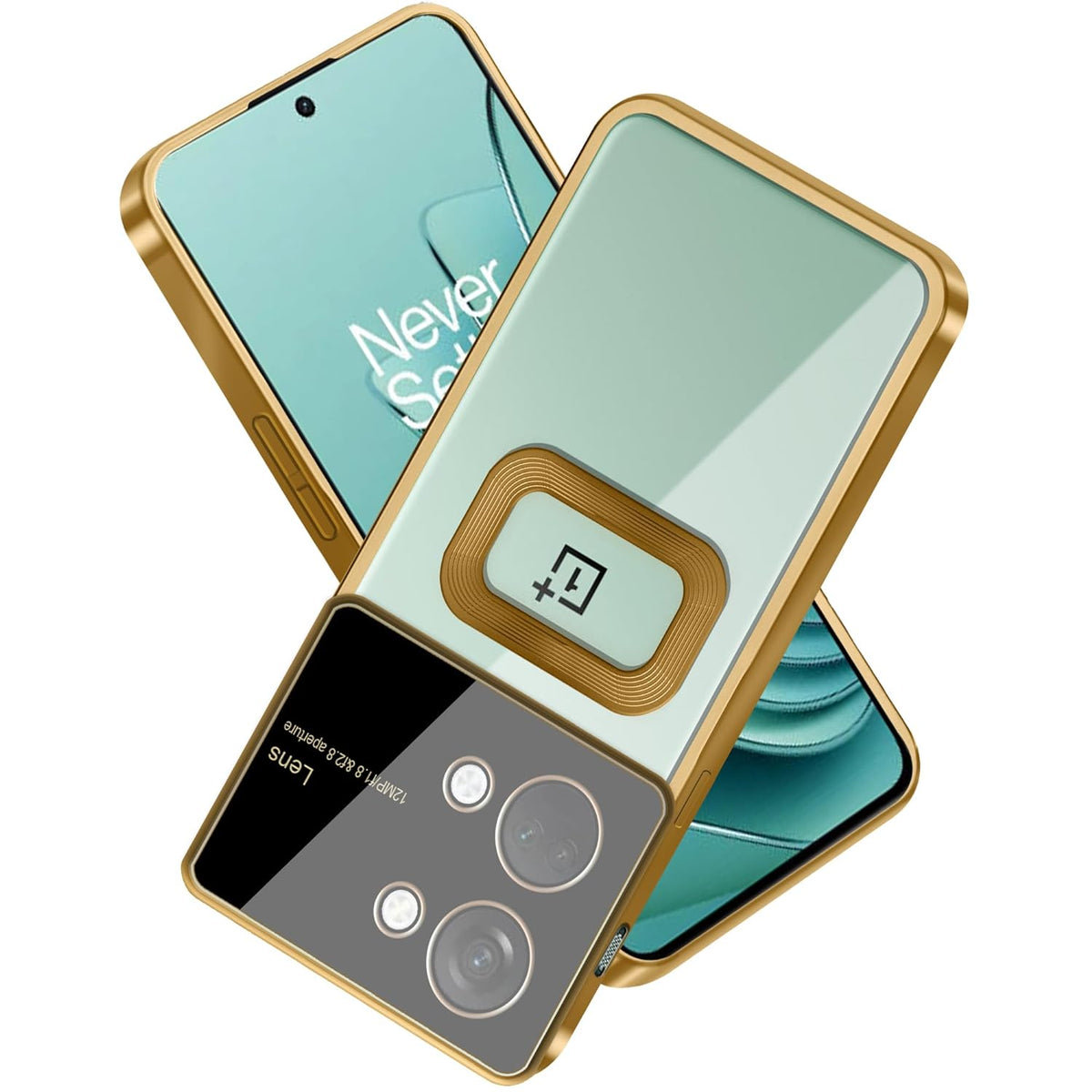 Clear Logo Cut Case with Raised Camera Guard for OnePlus Nord 3 5G