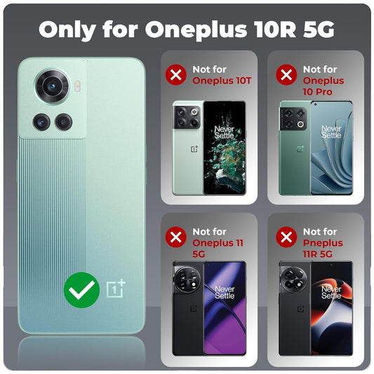 Premium Acrylic Transparent Back Cover for OnePlus 10R 5G
