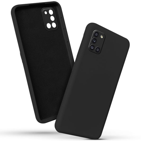 Premium Matte Silicone Back Cover for Samsung A31