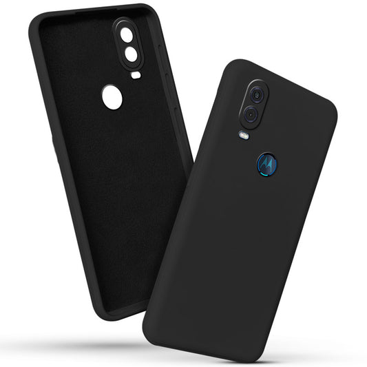 Premium Matte Silicone Back Cover for Motorola Moto One Vision