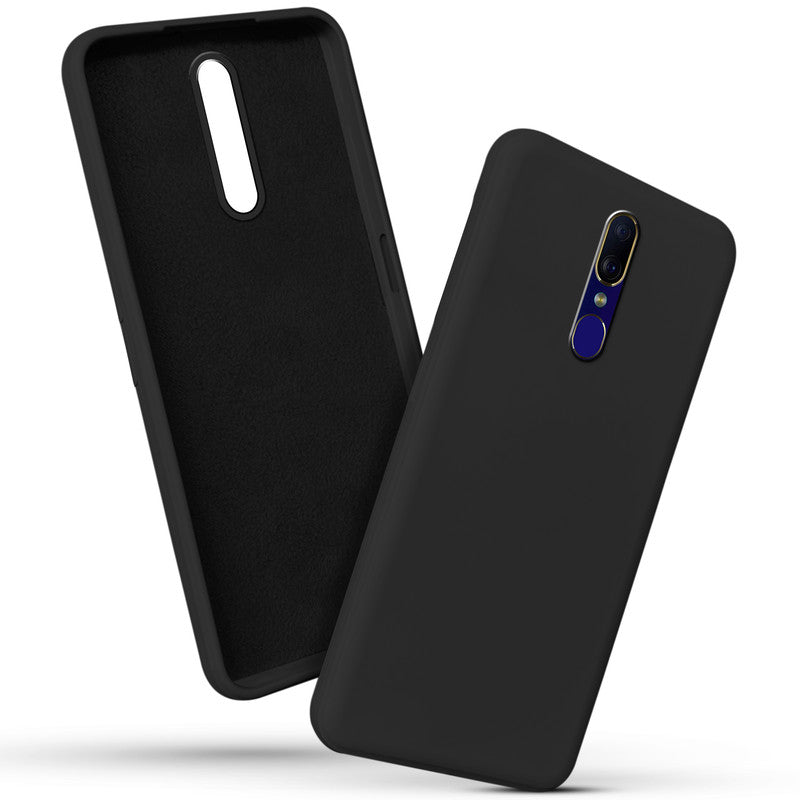 Premium Matte Silicone Back Cover for Oppo F11