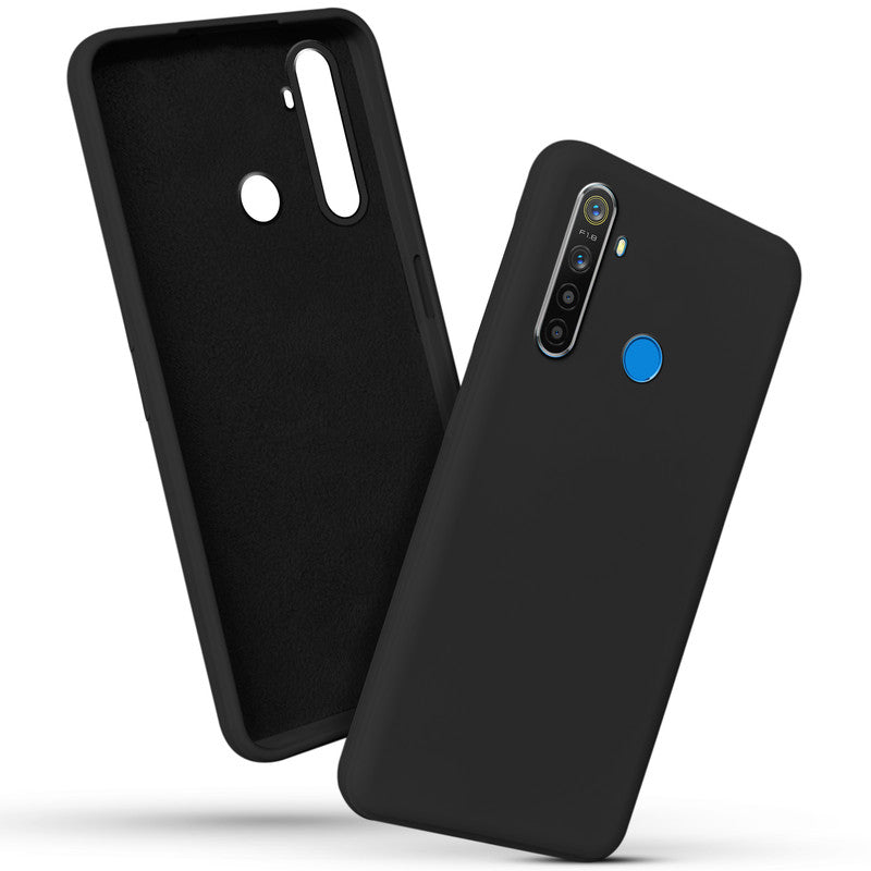 Premium Matte Silicone Back Cover for Realme 5