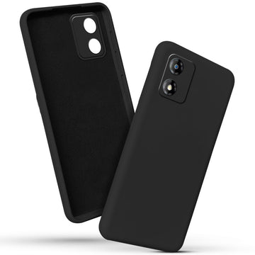 Premium Matte Silicone Back Cover for Motorola Moto E13