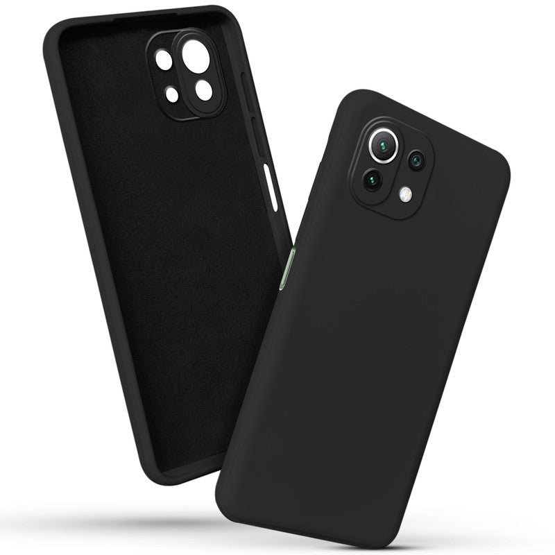 Premium Matte Silicone Back Cover for Redmi 11 Lite