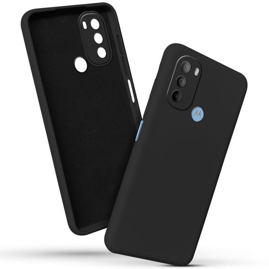 Premium Matte Silicone Back Cover for Motorola Moto G31