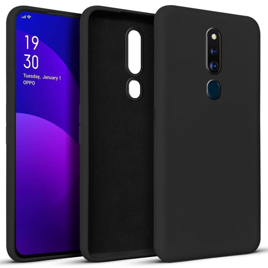 Premium Matte Silicone Back Cover for Oppo F11 Pro