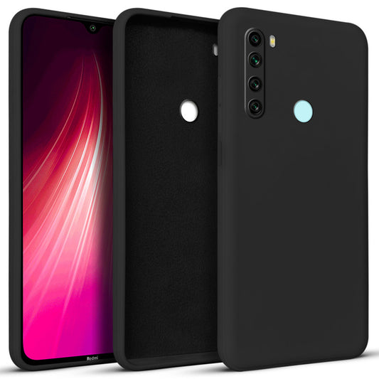 Premium Matte Silicone Back Cover for Redmi Note 8