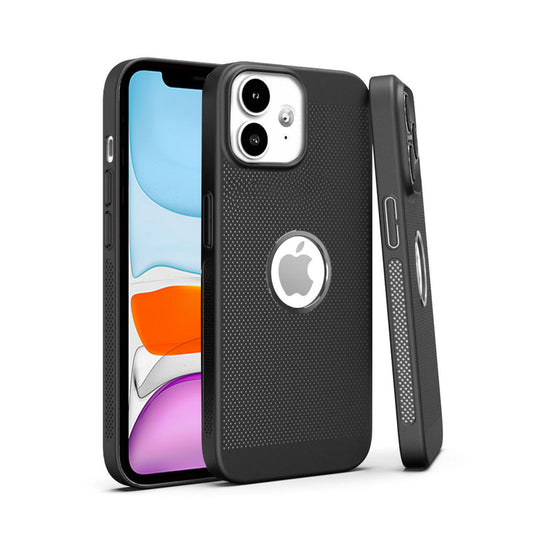 Ultra Slim Full Coverage Heat Sink Case with Honeycomb Mesh Back Cover For Apple iPhone 11