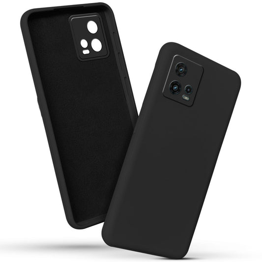 Premium Matte Silicone Back Cover for Motorola Moto G72